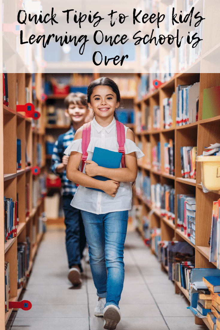 The schoolyear is almost over -- which means it's time for things like vacations and summer fun. But let's not let all of that education go to waste! Here are a few things to do so you can keep your kids learning all summer long. 