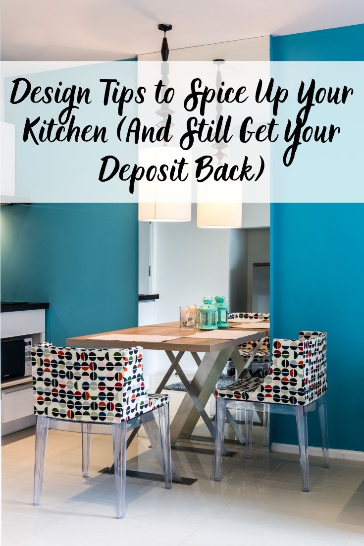 Living in an apartment doesn't have to be a bland experience. You can still spice up your kitchen and get your deposit back. Here are some kitchen decor ideas to help get you started! 